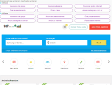 Tablet Screenshot of anunciosdegraca.com.br